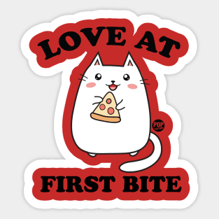 LOVE FIRST BITE Sticker